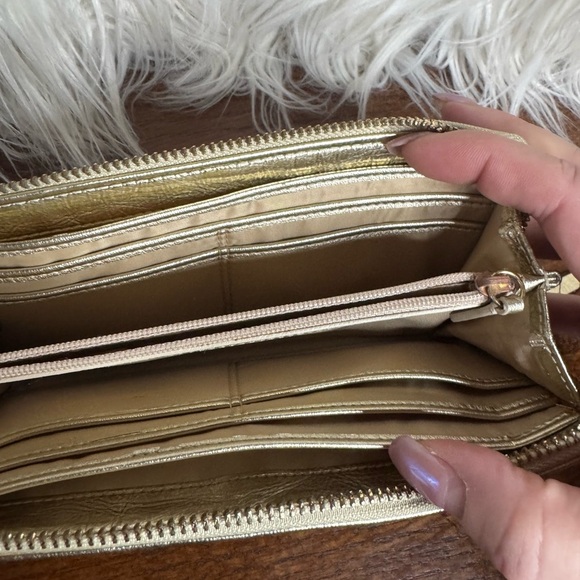 Coach Poppy Legacy Stripe Long Zip wallet-2011 - Picture 7 of 7